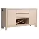 West End Natural Maple 2 Door Sideboard with USB Charging