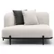 Madera Oatmeal 4 Piece Modular Large L Sectional with Pillows