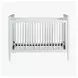 Modern Nursery White Convertible Crib