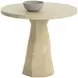 Kliff Natural 34" Round Concrete Top Outdoor Bistro Table