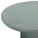 Jade Green Free Form Outdoor Concrete Top Nesting Coffee Table Set
