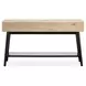 Craftsman Ridge Driftwood and Black Rectangular Sofa Table