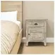 Artisans Craft Washed Grey Accent Table