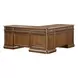 Roanoke Cherry L-Shaped Desk