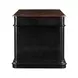 Roanoke Black 66" Executive Desk