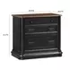 Roanoke Black File Cabinet