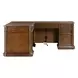 Roanoke Cherry L-Shaped Desk