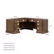 Roanoke Cherry L-Shaped Desk