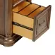 Roanoke Cherry L-Shaped Home Office Set