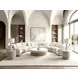 Pincio Gray Round Side Table