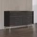 Ava Ebony 7 Drawer Dresser