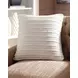 Theban White Accent Pillow
