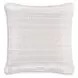 Theban White Accent Pillow