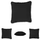 Renemore Black Accent Pillow
