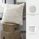 Aavie Ivory Pillow Set of 4