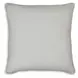 Nashlin White and Red Accent Pillow