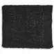 Chaddon Black Throw Set of 3