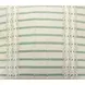 Rowton White and Green Accent Pillow