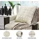 Kydner Beige And Brown Pillow Set Of 4