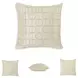 Kydner Beige And Brown Pillow Set Of 4