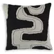 Veerbank Black and Beige Accent Pillow Set of 4