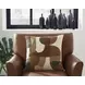 Hallam Sienna and Charcoal Accent Pillow Set of 4