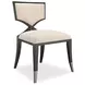 First Ivory Upholstered Side Chair