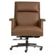 Skylar Ardent Chestnut Leather Upholstered Executive Chair