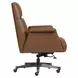Skylar Ardent Chestnut Leather Upholstered Executive Chair