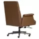 Skylar Ardent Chestnut Leather Upholstered Executive Chair