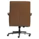Skylar Ardent Chestnut Leather Upholstered Executive Chair