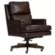 Admiral Mystic Bourbon Leather Upholstered Executive Chair