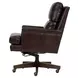 Admiral Mystic Bourbon Leather Upholstered Executive Chair