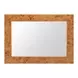 Mirat Brown Rectangular Wall Mirror