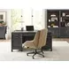 Drew Luxe Tan Leather Upholstered Executive Chair