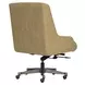 Drew Luxe Tan Leather Upholstered Executive Chair