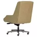 Drew Luxe Tan Leather Upholstered Executive Chair