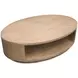 Westvale Chateau Brown Oval Occassional Table Set