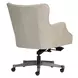 Blake Venetian Silver Leather Upholstered Executive Chair