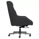 Cameron Ardent Onyx Leather Upholstered Executive Chair
