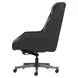 Cameron Ardent Onyx Leather Upholstered Executive Chair
