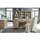 Cameron Luxe Ecru Leather Upholstered Executive Chair