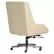 Cameron Luxe Ecru Leather Upholstered Executive Chair