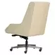 Cameron Luxe Ecru Leather Upholstered Executive Chair