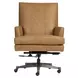 Adler Venetian Caramel Leather Upholstered Executive Chair