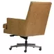 Adler Venetian Caramel Leather Upholstered Executive Chair