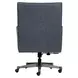Adler Venetian Blue Leather Upholstered Executive Chair