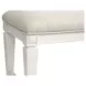 Willowbrook Beige Upholstered Bench