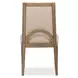Tristan Brown Upholstered Side Chair Set of 2