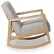 Wychworth Gray Performance Fabric Upholstered Accent Chair